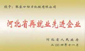 河北省再就業(yè)先進企業(yè)
